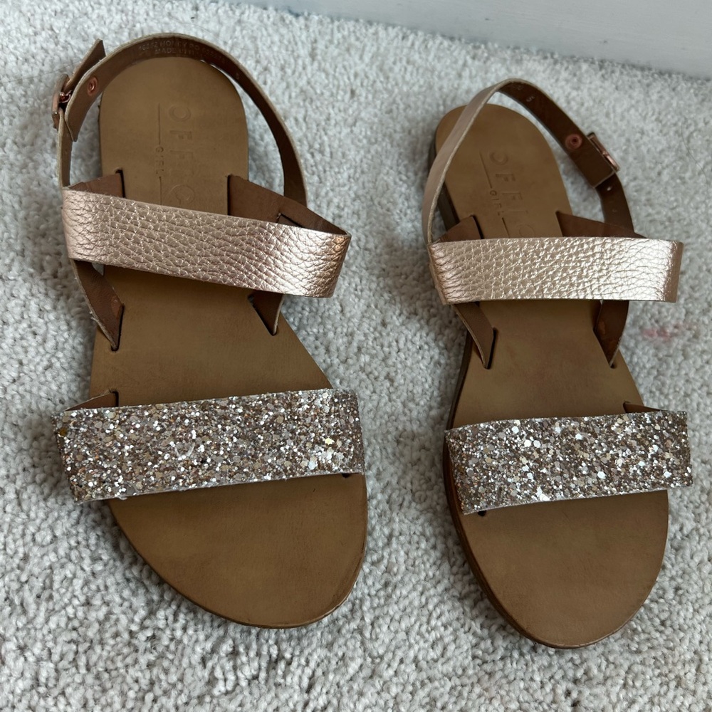 Elegant Rose Gold Sandals